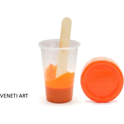 PourArt Koncentrát Veneti Art 07 oranžovočervená 100 g