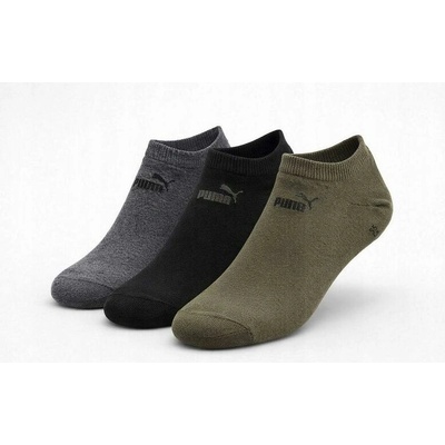 PUMA Y7580 Nízke 3-balenie čierne