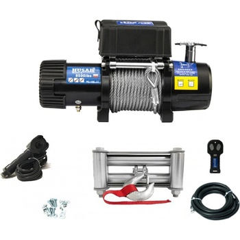 HUSARWINCH Naviják Husar Winch BST 8500, 12V, Ocelové lano