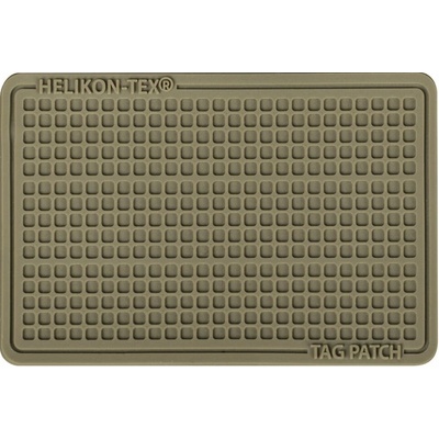 Helikon-Tex nášivka 60x40mm (set - 3 kusy.) - PVC - Coyote