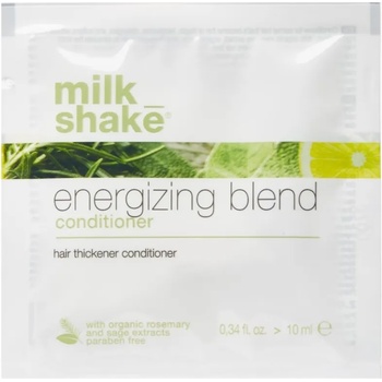 Milk Shake Млечен шейк Енергизираща смес Без парабени Балсам за коса Уплътняване 10 ml