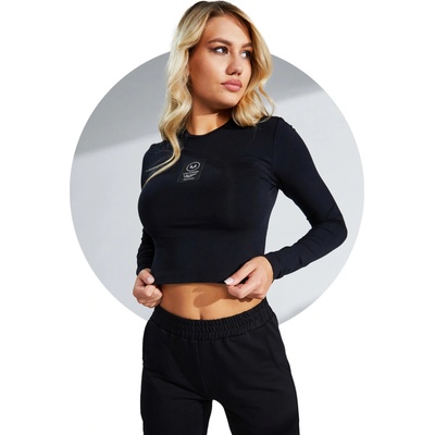 LALAVOOM Crop Unique Black