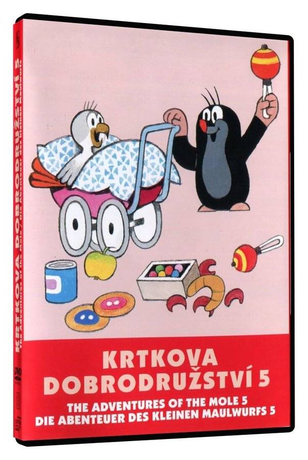 Krtkova dobrodružství 5 DVD od 49 Kč - Heureka.cz