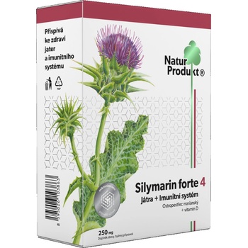 Naturprodukt Silymarin Forte 4 Imunitní systém 40 tablet
