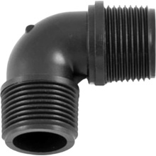 Plastica Alfa Plastové koleno 2x 1" vonkajší závit