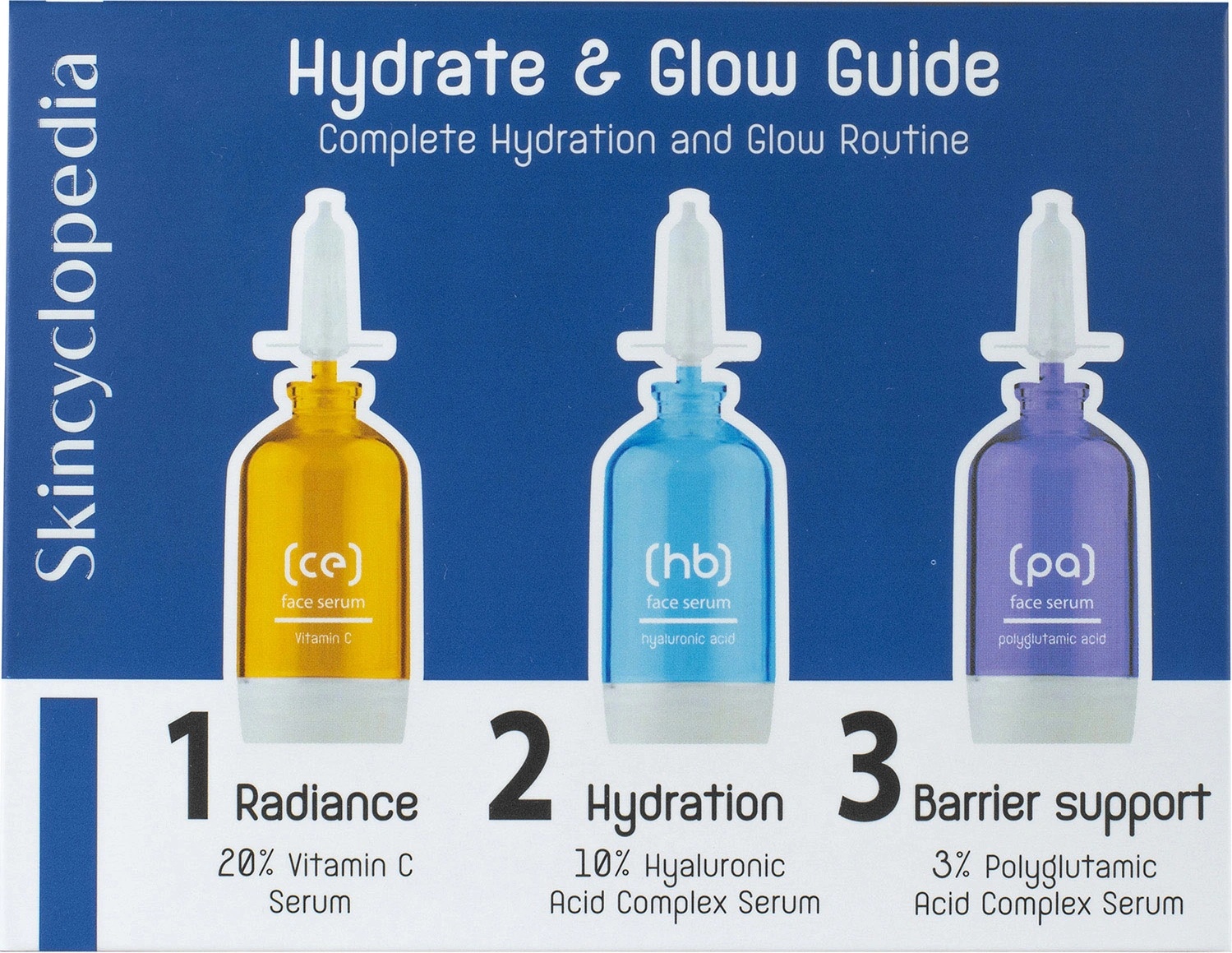 Skincyclopedia КОМПЛЕКТ SKINCYCLOPEDIA Hydrate Guide Set 3*15Ml Комплект дамски 45ml