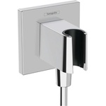 Hansgrohe Fixfit - Стенно коляно с държач, хром 26889000 (26889000)