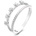 Silenti Jewelry Сребърен пръстен "Роза" - 7 - 54.5мм (17.2мм диам. )