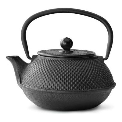 Bredemeijer Черен чугунен чайник с цедка за насипен чай , 800 ml Jang - Bredemeijer (G001Z)