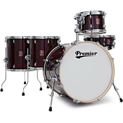 Premier Artist 22" 5pc Heavy Rock Shell Pack Cherry Red