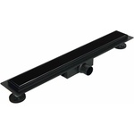 Balneo Комплект сифон за душ с капак 90 см Balneo G-Drain Double Dark Next черен (GD-DD-90)