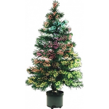 HOME Umelý vianočný stromček s optickými vláknami KIX 150