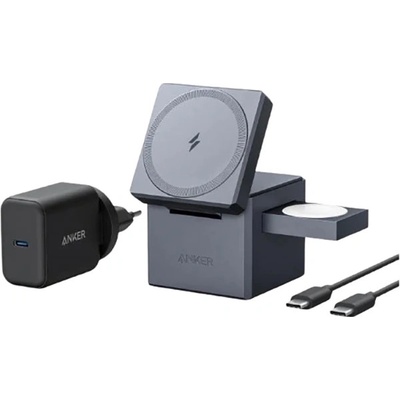Anker 3-in-1 Cube w/MagSafe Charger Y1811G11 (Y1811G11)