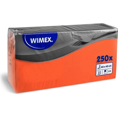 Wimex Ubrousek PAP FSC Mix 3V oranžový 40x40cm 250ks