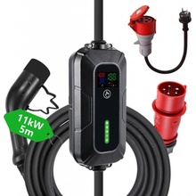 Immax NSE001 cestovná nabíjacia stanica pre elektromobily EV/PHEV AC Type 2 11 kW / 16A