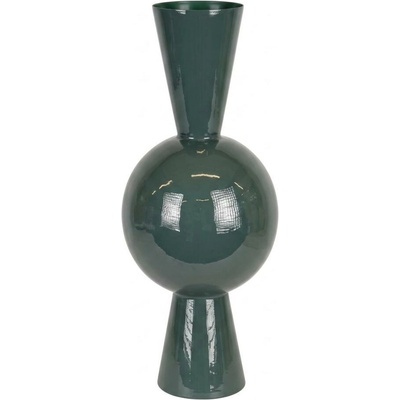 Eurolamp Kovová váza 60x25 cm zelená 752-22053