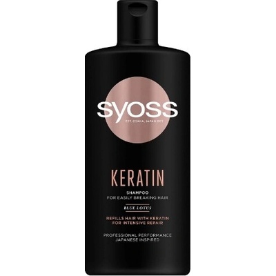 Syoss keratínový šampón regenerácia a hydratácia 440 ml