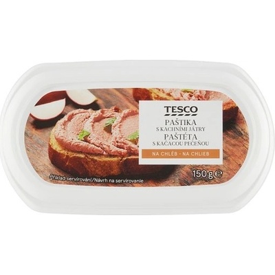 Tesco Paštéta s kačacou pečeňou 150 g