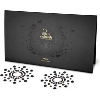 Украшение за гърди - Mimi Black Nipple Covers (BIJOUX0053)