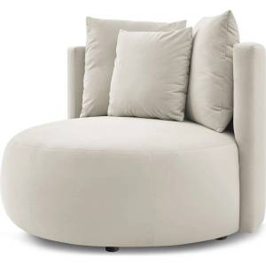Bobochic Paris Бежово кадифено кресло Cesar - Bobochic Paris (WT-ROND-1.5--W_1 P823)
