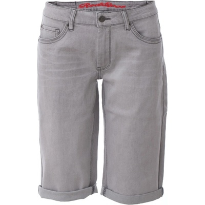 Pánské jeans kraťasy REDSPOT Aron Šedá