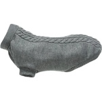 TRIXIE Jersey Kenton XS-S - Модерен пуловер за кучета, 30 см. - сив