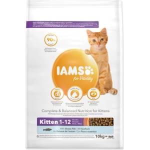 Iams Cat Kitten Ocean Fish 10kg (1753-127737)