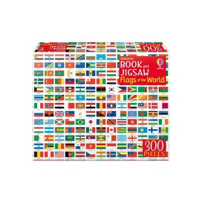 Usborne Book And Jigsaw Flags Of The World
