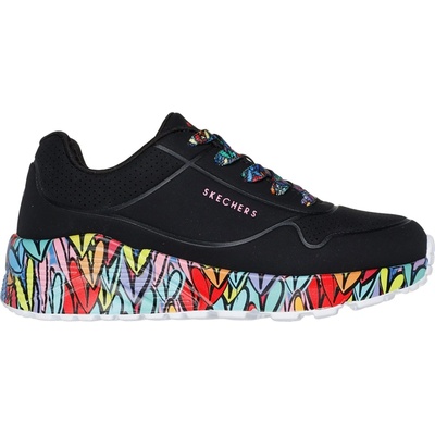 Skechers detská vychádzková obuv UNO LITE čierna mix