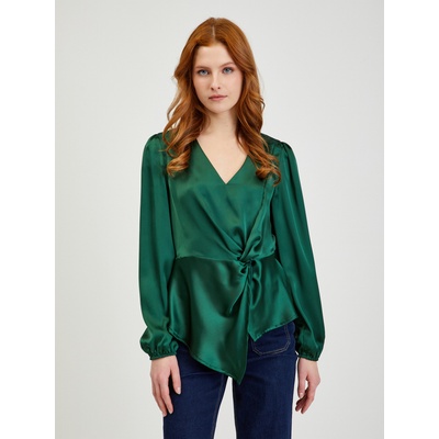 orsay Зелена дамска сатенена блуза ORSAY Orsay | Zelen | ЖЕНИ | S
