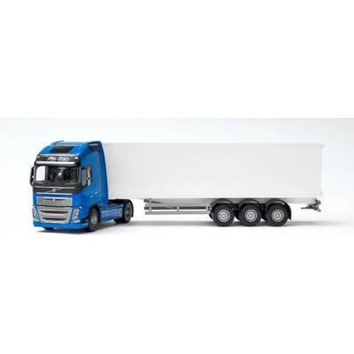 EMEK kamión VOLVO FH16 modrý + podvalník + sklápač