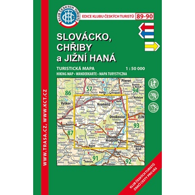 KČT 89-90 Slovácko, Chřiby a Jižní Haná