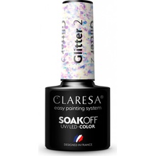 Claresa Gél lak Glitter 2 5 g