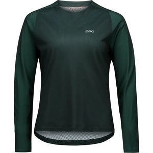 POC Дамска фланелка с дълъг ръкав за колоездене Poc Women's Motion Air L/S Jersey Cycling jersey - Pargasite Green - размер XS (156-2592-0311)
