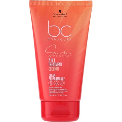 Schwarzkopf BC Bonacure Sun Protect After Sun Mask hloubková výživa pro sluncem namáhané vlasy 150 ml – Zboží Dáma