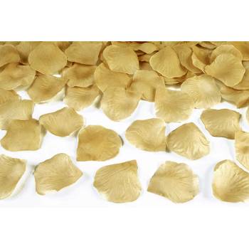 PartyDeco Златни листа от рози 100 бр