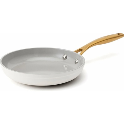Elmich Nepřilnavá keramická pánev Zen 20 cm - krémovo zlatá