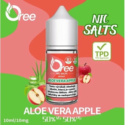 Oree SALT Aloe Vera Apple 10 ml 10 mg