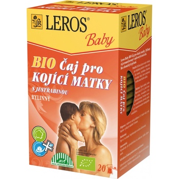 Leros Baby BIO Čaj pro kojící matky s jestřabinou 20 x 2 g