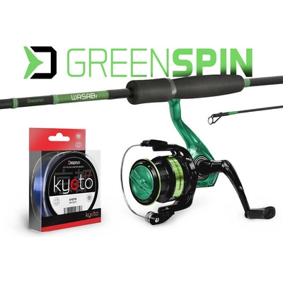 Delphin Přívlačový set GreenSPIN 240 cm/30 g + 3T + 0,181mm
