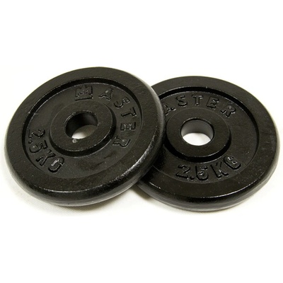 MASTER ocelové závaží 2x2,5kg - 30mm