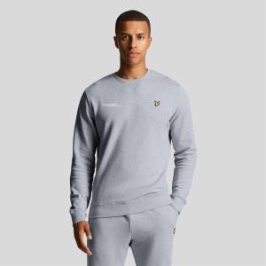 Lyle & Scott Блуза Lyle and Scott Co-Ordinate Print Crewneck Sweatshirt - Grey