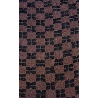 Knitex Silonky s geometrickým vzorem 12406 phlox 20 DEN bronzo-nero