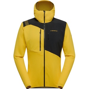 La Sportiva Мъжко поларено яке La Sportiva Lucendro Thermal Hoody Fleece jacket - Yellow / Black (005-6242-0413)