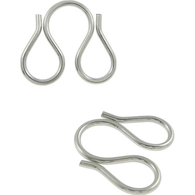 M zapínání z chirurgické oceli 11x13mm - 1ks+B - 100Ks