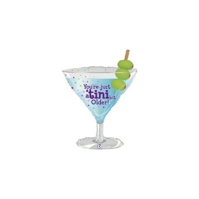 GRABO MarTini Narozeniny 32" 81 cm fóliový balónek nafukovací