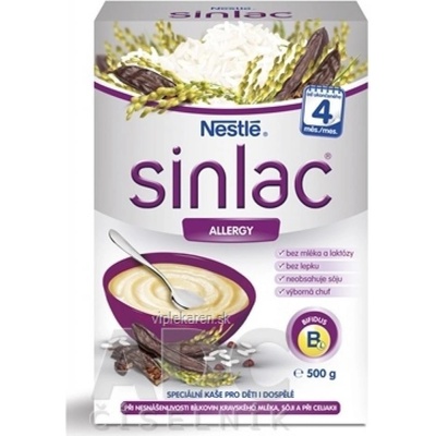 Nestlé Nemliečna kaša SINLAC allergy 500 g