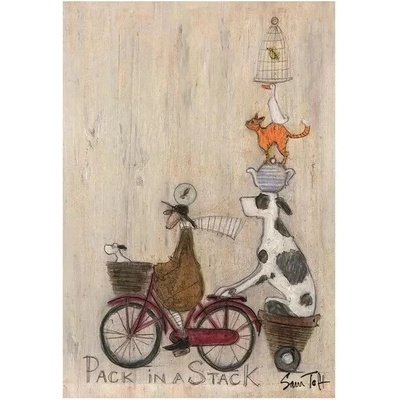 Umelecká tlač Sam Toft - Pack in a Stack, 30 × 40 cm