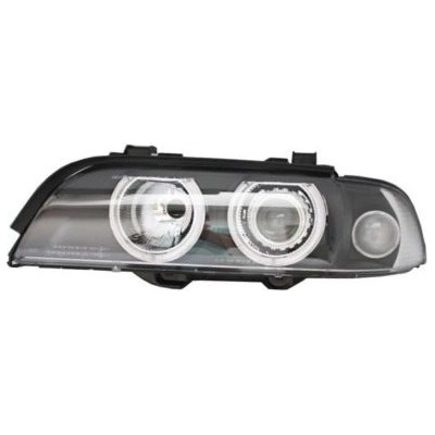Кристални фарове Angel Eyes BMW E39 (1995-2000) - черни