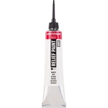 Amsterdam Relief Paint 20 ml | bílá